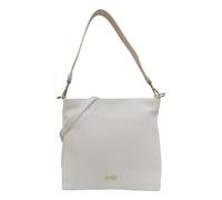 M*BRC Borsa a Spalla Donna Linea Piuma in Pelle Bianca con Tracolla