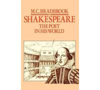 M. C. Bradbrook Shakespeare (Tascabile)
