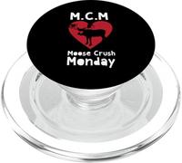 M.C.M Moose Crush Monday Simpatico Divertente Amante degli Animali PopSockets PopGrip per MagSafe
