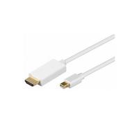 EWENT CAVO ADATTATORE MINI DISPLAYPORT A HDMI M/M 1MT BIANCO CC-140301-010-B-B