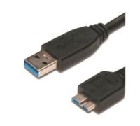 M-Cab 7001164 cavo USB 1 m USB 3.2 Gen 1 [3.1 Gen 1] USB A Micro-USB B Nero (1M USB 3.0 A TO MICRO B - M/M - BLACK) NEW