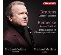 M. Collins, M. McHale – Brahms: Sonate per clarinetto / Reinecke: Sonata 'Undine' – CD – NAXOS