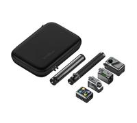 M-Cube Pro - Strumento di misurazione laser combinato: 4 moduli costruiti per adattare, treppiede M e custodia di protezione M, misuratore di distanza ricaricabile con laser bilaterale