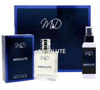 M&D ABSOLUTE PROFUMO EDT DA 100ML E SHOWER GEL DA 100ML MASCHILE