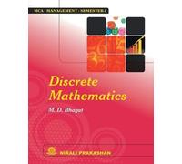 M D Bhagat Discrete Mathematics (Tascabile)