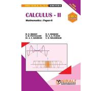 M D Bhagat R S Bhamare N M Phatan CALCULUS II [2 Credits] Mathema (Tascabile)