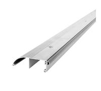 M-D Building Products 08631 M-D Soglia Paraurti Alto con Inserto Sostituibile, 3-3/8, Alluminio, 36" L x 3-3/8" W x 1" H