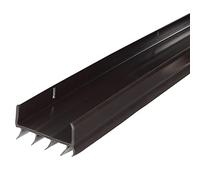 M-D Building Products 5991 M-D 0 - Doppio fondo per porta a forma di U, 3,5 cm di larghezza x 91,4 cm di lunghezza x 3,8 cm di altezza, marrone