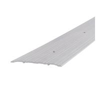 M-D Building Products 68627 Soglia scanalata commerciale alluminio robusto, finitura grezza, protezione da correnti della porta (91,4 cm di lunghezza x 0,6 di larghezza x 15,2 cm di altezza)