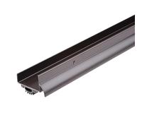 m-d Building Products 69554 1 - 3/10,2 cm da 91,4 cm DB003 u-shaped Door Bottom with Drip Cap, bronzo