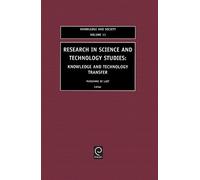 M. de Laet Research in Science and Technology Studies (Copertina rigida)