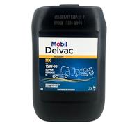 MOBIL DELVAC MODERN 15W40 SUPER DEFENSE V4 MX DA 20 LITRI OLIO PER MOTORI DIESEL