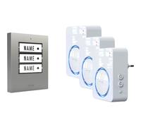 m-e modern-electronics 100168 Campanello senza fili Kit completo Illuminato ,