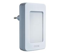 m-e modern-electronics 1676668 41145 - Ricevitore radiocomandato con luce notturna automatica, colore: Bianco
