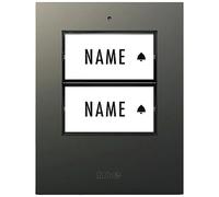 m-e modern-electronics 41305 Campanello senza fili Trasmettitore Illuminato ,