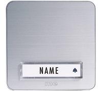 m-e modern-electronics KTA-1 A/S Pulsantiera per campanello con targhetta 1 pa