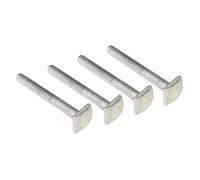 M E N A B O 4 scanalature M6 x 50 mm, testa 13 x 13, barre portapacchi con scanalatura a T, adattatore per scanalature