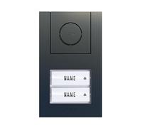 M-E Vistus AD-Alu 420 Audio Außenstation, 2 Familienhaus. anthrazit (41191)