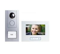 m-e VISTUS VD ALU-6710 S - Videocitofono da 7", in alluminio, colore: Argento