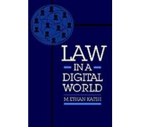 M. Ethan Katsh Law in a Digital World (Copertina rigida)