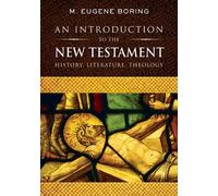 M. Eugene Boring An Introduction to the New Testament (Tascabile)