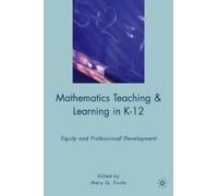 M. Foote Mathematics Teaching and Learning in K-12 (Copertina rigida)