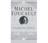 M. Foucault Psychiatric Power (Copertina rigida)
