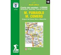 M. Fumaiolo. M. Comero. Sorgenti del Tevere, Savio e Marecchia. Carta dei sentieri 1:25.000