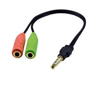 M g-705 Adattatore jack da 3,5 mm per cuffie e microfono