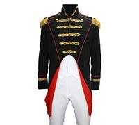 M&G Atelier Soldato Napoleone Costume Giacca Nero (48, Nero)
