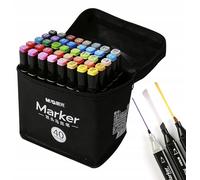 M&G Chenguang APMV1414 - Pennarello a doppia punta, 40 colori