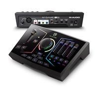 M-GAME RGB Dual - Interfaccia mixer audio USB per streaming e gaming con ingresso mic XLR, ingresso ottico, FX voce, sampler, luci RGB e software