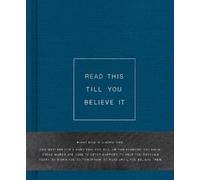 M.H. Clark Read This Till You Believe It (Copertina rigida)
