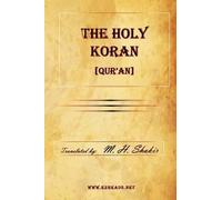 M. H. Shakir The Holy Koran [Qur'an] (Copertina rigida)