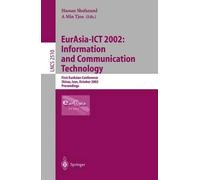 M. Hassan Shafa EurAsia-ICT 2002: Information and Communication Tech (Tascabile)