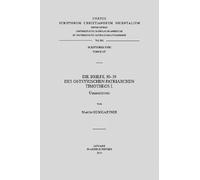 M. Heimgartner Die Briefe 30-39 des ostsyrischen Patriarchen Timothe (Tascabile)