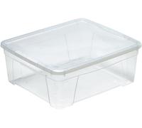 M Home Contenitore Trasparente Mbox, capacità: 16,9 Litri, Ciascuno