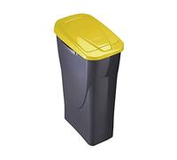 M HOME Pattumiera Ecobin 15 Lt – Polipropilene 31x20x42 cm – Giallo