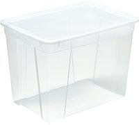 M-Home PLS618 Scatola portaoggetti con Prese d'Aria + Coperchio, 61L || 56 x 39,5 x 41 cm