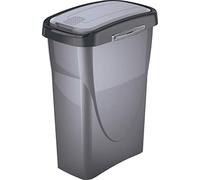 M-Home Swing BIN 25 Pattumiera trieletiva, Argento, 25 l