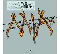 M.I.A. WE MUST FIGHT - HAND-SCREENED COVER VERSION (COLV) VINYL LP NUOVO