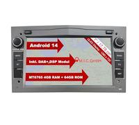 M.I.C. AO7-L2 Android 14 Autoradio con navi: MT6765 4G + 64G;7"Qled Display;SIM,Carplay,Android Auto,DAB+,BT 5,WiFi,GPS: ricambio per Opel Antara Astra h Combo Corsa d Meriva Signum Vectra Vivaro