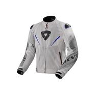 Giacca da moto Revit Quantum 3 Air Argento-Blu M