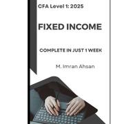 M Imran Ahsan CFA level1 Fixed Income (Tascabile) Cfa Level 1