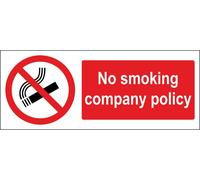 M-ITALY CARTELLO SEGNALETICO UNI - No Smoking Company Policy