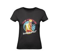 M-Italy T-Shirt Donna - CRAXY SummerTime - Maglietta Super vestibilità Top qualità (IT, Testo, S, Regular, Regular, Bianco)