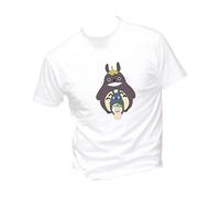 M-Italy T-Shirt Uomo & BAMBIN - Il Mio Vicino t. - Maglietta Super vestibilità Top qualità (L, Bianco)