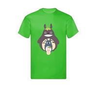 M-Italy T-Shirt Uomo & BAMBIN - Il Mio Vicino t. - Maglietta Super vestibilità Top qualità (XL, Verde)