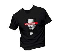 M-Italy T-Shirt Uomo & BAMBIN - mai Una Gioia- Maglietta Super vestibilità Top qualità (XXL, Nero)