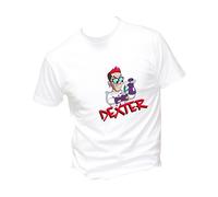 M-Italy T-Shirt Uomo & BAMBIN - Sfera - Dexter - Maglietta Super vestibilità Top qualità (M, Nero)
